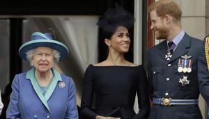 Britain's Queen Elizabeth II, and Meghan the Duchess of Sussex and Prince Harry(AP file photo) Britain's Queen Elizabeth II, and Meghan the Duchess of Sussex and Prince Harry(AP file photo)