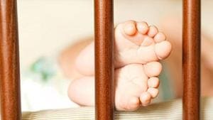 The family members allegedly found the baby’s body on the floor and it had deep gashes around the neck and other parts of the body.(Shutterstock Photo/Representative Image) The family members allegedly found the baby’s body on the floor and it had deep gashes around the neck and other parts of the body.(Shutterstock Photo/Representative Image)