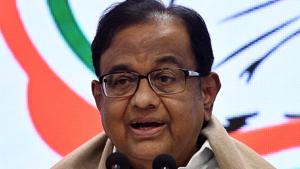 As the former Union finance minister, in several tweets, warned the Centre about the effects the sliding economy, he also took a jibe over rising inflation.(Biplov Bhuyan/HT PHOTO) As the former Union finance minister, in several tweets, warned the Centre about the effects the sliding economy, he also took a jibe over rising inflation.(Biplov Bhuyan/HT PHOTO)