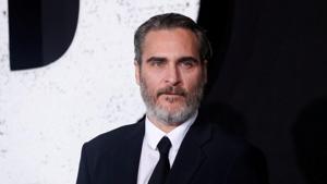Joaquin Phoenix attends the premiere for the film Joker in Los Angeles.(REUTERS) Joaquin Phoenix attends the premiere for the film Joker in Los Angeles.(REUTERS)