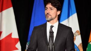 Prime Minister of Canada Justin Trudeau attends a memorial service at the University of Alberta for the victims of a Ukrainian passenger plane that crashed in Iran, in Edmonton, Alberta.(Reuters) Prime Minister of Canada Justin Trudeau attends a memorial service at the University of Alberta for the victims of a Ukrainian passenger plane that crashed in Iran, in Edmonton, Alberta.(Reuters)