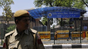 The deputy chief minister’s assertion comes hours after a Tihar jail official told the two-judge bench of the Delhi High Court that the four death-row convicts will not be hanged on January 22 if their mercy petition is still pending. (Vipin Kumar/Hindustan Times) The deputy chief minister’s assertion comes hours after a Tihar jail official told the two-judge bench of the Delhi High Court that the four death-row convicts will not be hanged on January 22 if their mercy petition is still pending. (Vipin Kumar/Hindustan Times)