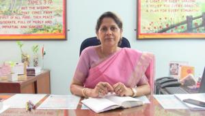 Sumita Mukherjee, principal, Ryan International School, Noida.(HT) Sumita Mukherjee, principal, Ryan International School, Noida.(HT)