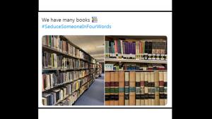 Tweeple suggested all kinds suggestions for #SeduceSomeoneWithFourWords.(Twitter) Tweeple suggested all kinds suggestions for #SeduceSomeoneWithFourWords.(Twitter)