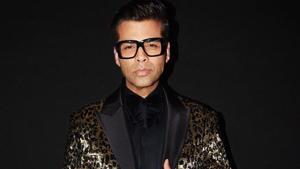 Karan Johar did not shy away from poking fun at himself. Karan Johar did not shy away from poking fun at himself.
