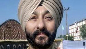 In this undated photo, is seen DSP Davinder Singh. Singh was arrested along with two terrorists whom he was ferrying in a car in Kashmir Valley, a top police officer said on Sunday, Jan. 12, 2020(PTI) In this undated photo, is seen DSP Davinder Singh. Singh was arrested along with two terrorists whom he was ferrying in a car in Kashmir Valley, a top police officer said on Sunday, Jan. 12, 2020(PTI)