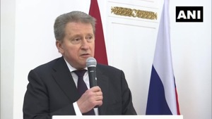 Russian Envoy to India, Nikolay Kudashev at ‘Days of Moscow’ event in Delhi in 2019.(ANI/Twitter) Russian Envoy to India, Nikolay Kudashev at ‘Days of Moscow’ event in Delhi in 2019.(ANI/Twitter)