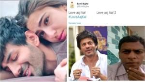 Sara Ali Khan and Kartik Aaryan’s chemistry in Love Aaj Kal has impressed few. Sara Ali Khan and Kartik Aaryan’s chemistry in Love Aaj Kal has impressed few.