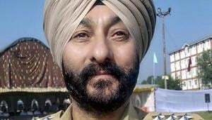 An undated photo of DSP Davinder Singh who was arrested along with two terrorists whom he was ferrying in a car in Kashmir Valley.(PTI) An undated photo of DSP Davinder Singh who was arrested along with two terrorists whom he was ferrying in a car in Kashmir Valley.(PTI)