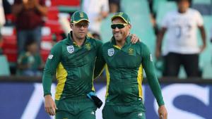 File image of AB de Villiers and Faf du Plessis.(Getty Images) File image of AB de Villiers and Faf du Plessis.(Getty Images)