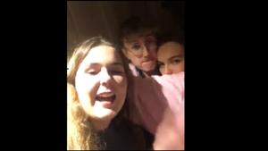 The video has gathered over 3.5 million views.(Twitter/@sarameagher1) The video has gathered over 3.5 million views.(Twitter/@sarameagher1)