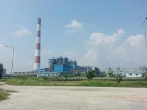 Thermal plant at Goindwal Sahib in Tarn Taran.(ht photo) Thermal plant at Goindwal Sahib in Tarn Taran.(ht photo)