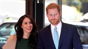 Buckingham Palace says Prince Harry and his wife, Meghan, will no longer use the titles “royal highness”(REUTERS) Buckingham Palace says Prince Harry and his wife, Meghan, will no longer use the titles “royal highness”(REUTERS)