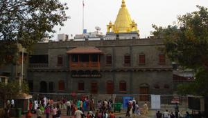 the Sai Baba temple which is visited by lakhs of devotees and all its units comprising Sai Prasadalaya, Sai Hospital, Sai Bhaktaniwas and medical shops have been kept outside the purview of the shutdown.(HT File Photo) the Sai Baba temple which is visited by lakhs of devotees and all its units comprising Sai Prasadalaya, Sai Hospital, Sai Bhaktaniwas and medical shops have been kept outside the purview of the shutdown.(HT File Photo)