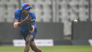 File photo of Indian player Hardik Pandya during a training session(PTI) File photo of Indian player Hardik Pandya during a training session(PTI)