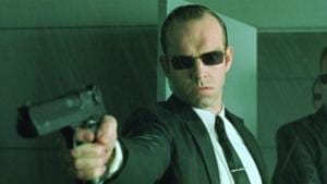 Hugo Weaving played Agent Smith in Matrix Hugo Weaving played Agent Smith in Matrix