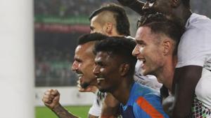 Mohun Bagan in action during the I-League.(Twitter) Mohun Bagan in action during the I-League.(Twitter)