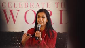 Actor Nandita Das speaks to the media about Citizenship Amendment Act (CAA) and National Register of Citizens (NRC) during the inaugural day of Jaipur Literature Festival.(Raj K Raj/HT PHOTO) Actor Nandita Das speaks to the media about Citizenship Amendment Act (CAA) and National Register of Citizens (NRC) during the inaugural day of Jaipur Literature Festival.(Raj K Raj/HT PHOTO)