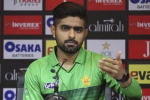 Pakistan batsman Babar Azam.(AP) Pakistan batsman Babar Azam.(AP)