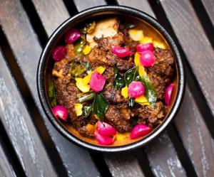 Hoppers offers some of the best Sri Lankan food in the English capital. (Above) Their Jaffna beef rib fry. Hoppers offers some of the best Sri Lankan food in the English capital. (Above) Their Jaffna beef rib fry.
