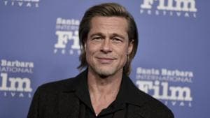 Brad Pitt attends the 2020 Santa Barbara International Film Festival Maltin Modern Master Award.(Richard Shotwell/Invision/AP)