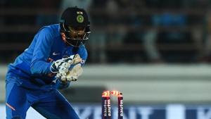 File image: KL Rahul in action during a match.(AFP) File image: KL Rahul in action during a match.(AFP)
