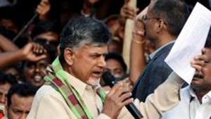TDP National President N Chandrababu Naidu says Jagan’s party is luring his party’s MLCs with a threat to abolish the upper house in the State.(ANI Photo/File/Representative) TDP National President N Chandrababu Naidu says Jagan’s party is luring his party’s MLCs with a threat to abolish the upper house in the State.(ANI Photo/File/Representative)