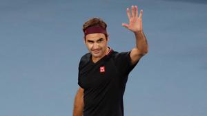 Roger Federer waves after his match against Australia's John Millman.(REUTERS) Roger Federer waves after his match against Australia's John Millman.(REUTERS)