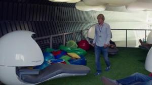 Nap pods in one of Google offices.(Twitter) Nap pods in one of Google offices.(Twitter)