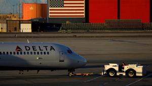 Delta Air Lines was Friday fined $50,000 by the US Department of Transportation(REUTERS) Delta Air Lines was Friday fined $50,000 by the US Department of Transportation(REUTERS)