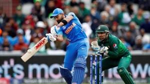File image of India skipper Virat Kohli in action against Pakistan.(Action Images via Reuters) File image of India skipper Virat Kohli in action against Pakistan.(Action Images via Reuters)