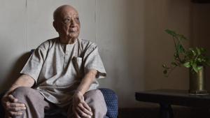 Vasant Raiji at his residence in Walkeshwar in Mumbai.(Hindustan Times) Vasant Raiji at his residence in Walkeshwar in Mumbai.(Hindustan Times)