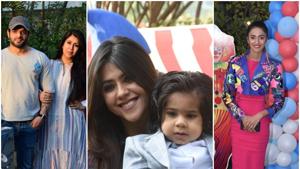 Ekta Kapoor’s son Ravie Kapoor turns one on January 27. Ekta Kapoor’s son Ravie Kapoor turns one on January 27.