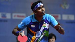 File image of Sharath Kamal Achanta.(Getty Images) File image of Sharath Kamal Achanta.(Getty Images)
