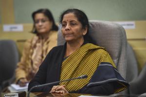 The task ahead for finance minister, Sitharaman, is difficult. To use an analogy from cricket, the economy’s current position is akin to a team that has lost early wickets while chasing a big target. Now, it has to maintain the required run rate without further losing wickets(PTI) The task ahead for finance minister, Sitharaman, is difficult. To use an analogy from cricket, the economy’s current position is akin to a team that has lost early wickets while chasing a big target. Now, it has to maintain the required run rate without further losing wickets(PTI)