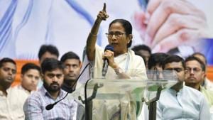 West Bengal chief minister Mamata Banerjee on Monday said that the Bharatiya Janata Party (BJP) is collecting population data using non-government organizations (NGOs) in the state.(SAMIR JANA/HT PHOTO.) West Bengal chief minister Mamata Banerjee on Monday said that the Bharatiya Janata Party (BJP) is collecting population data using non-government organizations (NGOs) in the state.(SAMIR JANA/HT PHOTO.)
