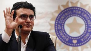 Former Indian cricketer and current BCCI (Board Of Control for Cricket in India) president Sourav Ganguly.(REUTERS) Former Indian cricketer and current BCCI (Board Of Control for Cricket in India) president Sourav Ganguly.(REUTERS)