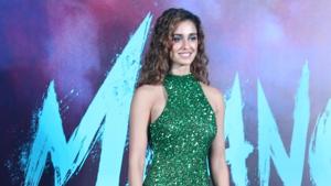 Disha Patani at the trailer launch of her upcoming film Malang.(IANS) Disha Patani at the trailer launch of her upcoming film Malang.(IANS)