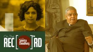 <p>In this week's edition of On the Record, West Bengal Jagdeep Dhankar speaks to Sunetra Choudhury about his comments on nuclear power existing during the Mahabharat. He says that despite what his critics and scientists may think, he and many others believe that everything in the Ramayana and Mahabharat is true, and not mythological. The texts are based not facts and so everything in it including the 'udan khatolas' actually existed.</p>