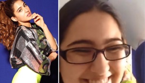 Sara Ali Khan posts pre-weight loss video.(INSTAGRAM) Sara Ali Khan posts pre-weight loss video.(INSTAGRAM)