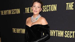 The outing marked her first red carpet appearance since she and her husband, Ryan Reynolds, welcomed their third child five months ago.(Instagram/ therhythmsectionmovie) The outing marked her first red carpet appearance since she and her husband, Ryan Reynolds, welcomed their third child five months ago.(Instagram/ therhythmsectionmovie)