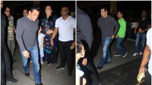 Salman Khan will be seen next in Radhe.(Varinder Chawla)