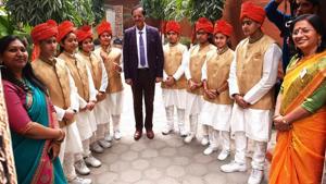 The theme was Bharat Se Bharat Tak: The Journey of Incredible India.(HT) The theme was Bharat Se Bharat Tak: The Journey of Incredible India.(HT)