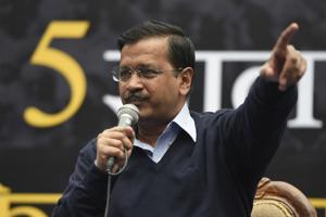 Arvind Kejriwal tweeted he was dismayed.He followed up on his tweet with an emotional pitch recalling how he had given up his job as an income tax officer to sit on a hunger strike against corruption.(Burhaan Kinu/HT PHOT) Arvind Kejriwal tweeted he was dismayed.He followed up on his tweet with an emotional pitch recalling how he had given up his job as an income tax officer to sit on a hunger strike against corruption.(Burhaan Kinu/HT PHOT)