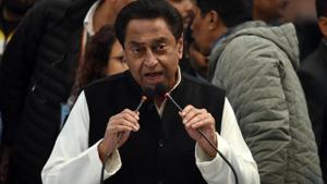 Madhya Pradesh chief minister Kamal Nath’s announcement came during a meeting with a delegation of the Maha Bodhi Society led by minister for public relations PC Sharma at the state secretariat.(HT PHOTO.) Madhya Pradesh chief minister Kamal Nath’s announcement came during a meeting with a delegation of the Maha Bodhi Society led by minister for public relations PC Sharma at the state secretariat.(HT PHOTO.)