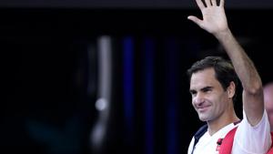 Switzerland’s Roger Federer waves as he leaves the court after winning his match against Tennys Sandgren of the U.S.(REUTERS) Switzerland’s Roger Federer waves as he leaves the court after winning his match against Tennys Sandgren of the U.S.(REUTERS)