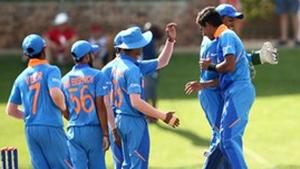 India defeated Australia in the U19 World Cup.(Twitter) India defeated Australia in the U19 World Cup.(Twitter)