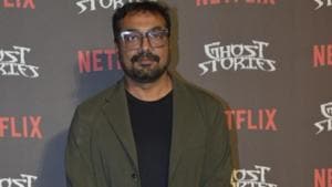 Director Anurag Kashyap at the screening of the upcoming Netflix film Ghost Stories.(IANS) Director Anurag Kashyap at the screening of the upcoming Netflix film Ghost Stories.(IANS)