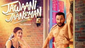 Saif Ali Khan and Alaya F as father and daughter in Jawaani Jaaneman. Saif Ali Khan and Alaya F as father and daughter in Jawaani Jaaneman.