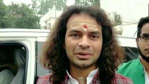 RJD leader Tej Pratap Yadav.(ANI Photo) RJD leader Tej Pratap Yadav.(ANI Photo)